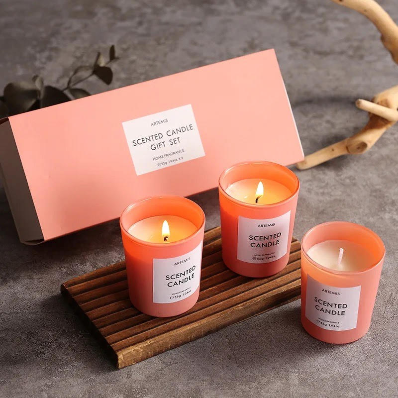 Artemis scented candle gift set55g X 3 SPLENDORBYMO