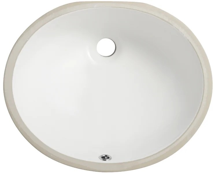 S 101 191/2″ X 16″ LARGE OVAL UNDERMOUNT VANITY Splendor Sinks