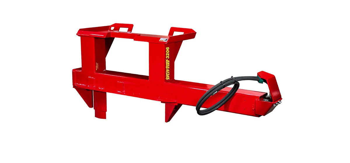 The Most Versatile MiniSkid Steer Log Splitter Available.