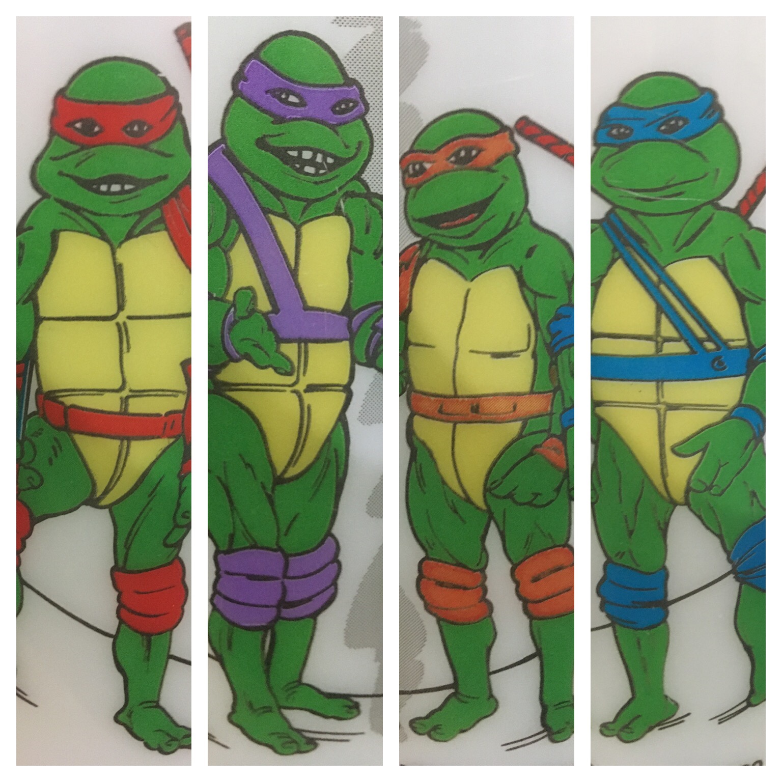 Teenage Mutant Ninja Turtles Trivia Game Split Screen
