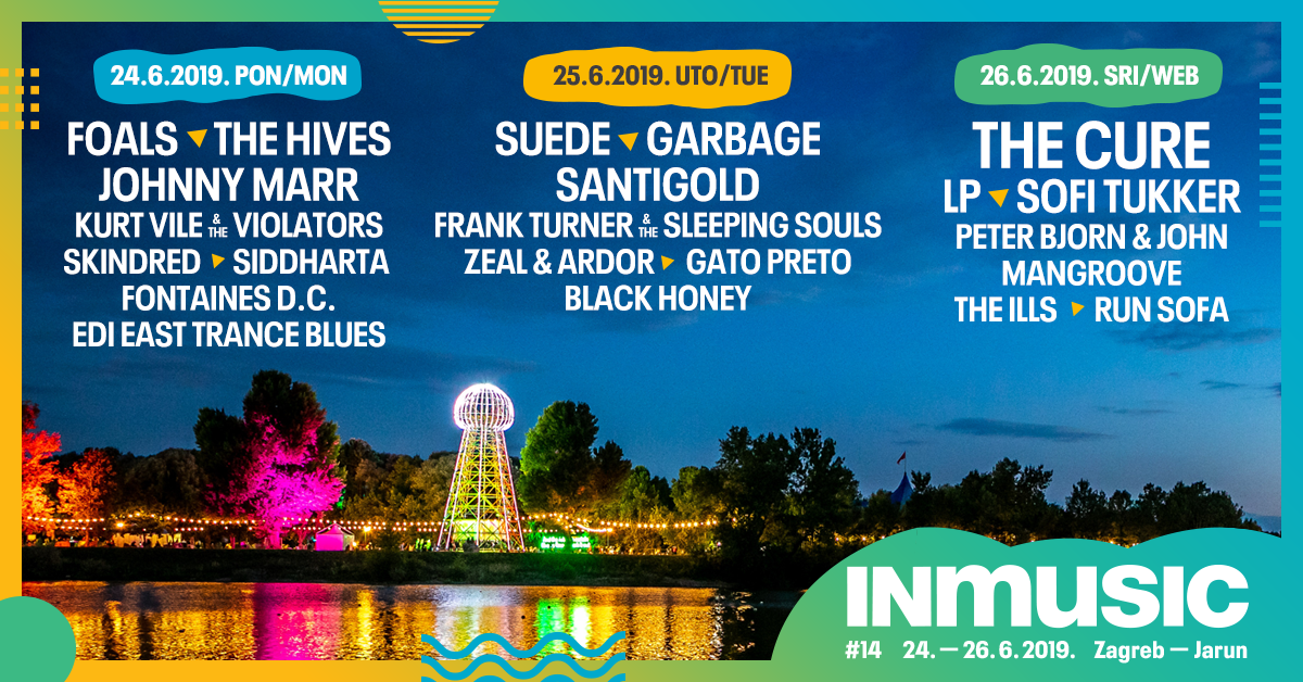 inmusic festival 2023 raspored INmusic festival 14 objavio nastup izvođača po danima! splitski.portal