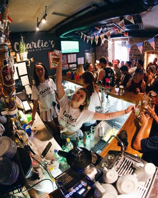 Charlie's Bar Split Curated