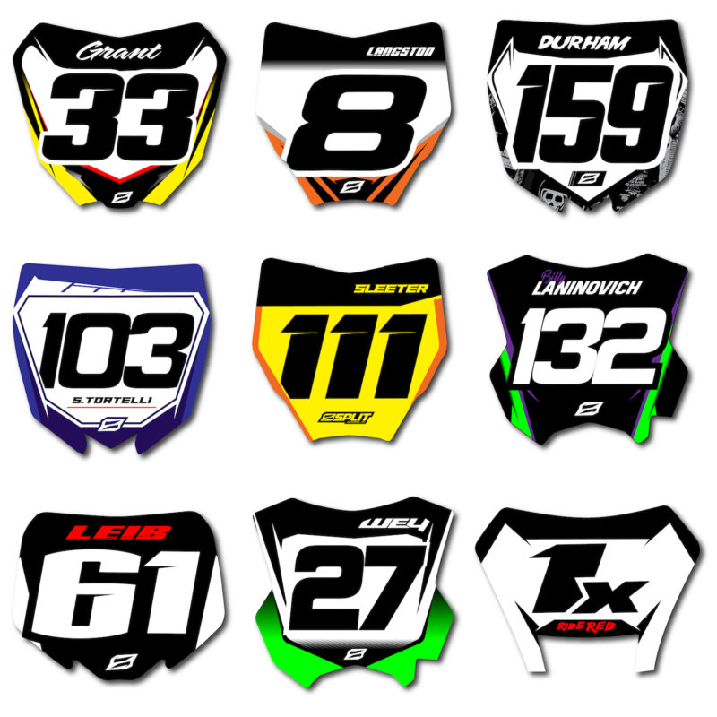 Hotmen Dirt Bike Racing Plate