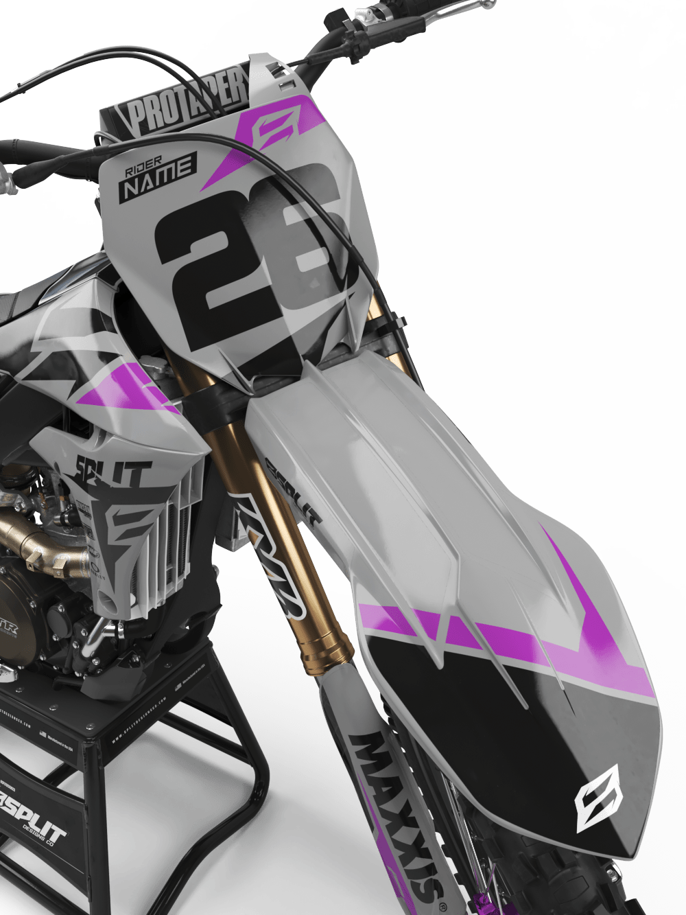 YAMAHA ‘SLAM PURPLE’ KIT Split Designs Co