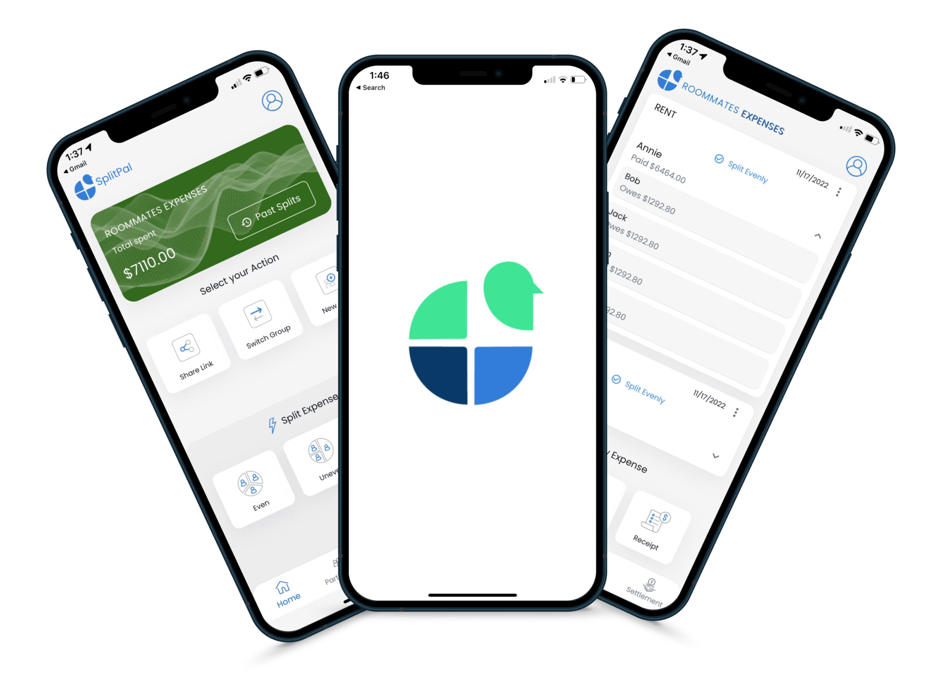 SplitPal Expense Sharing App for Groups, Roommates, Couples and Events SplitPal