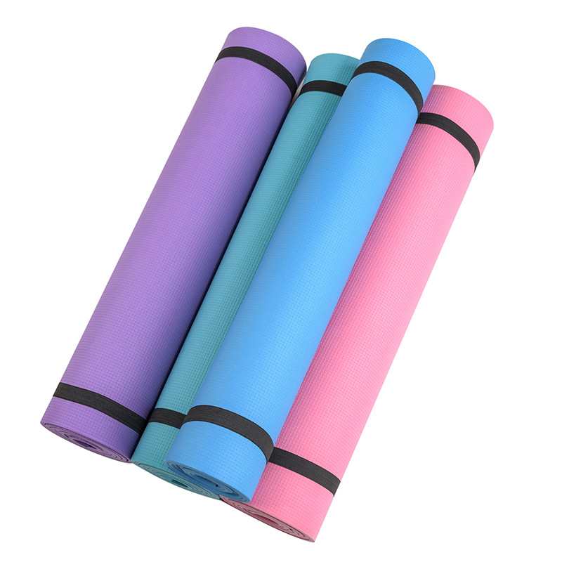Silicone Yoga Mat Assorted Colors Splurg'd Studio