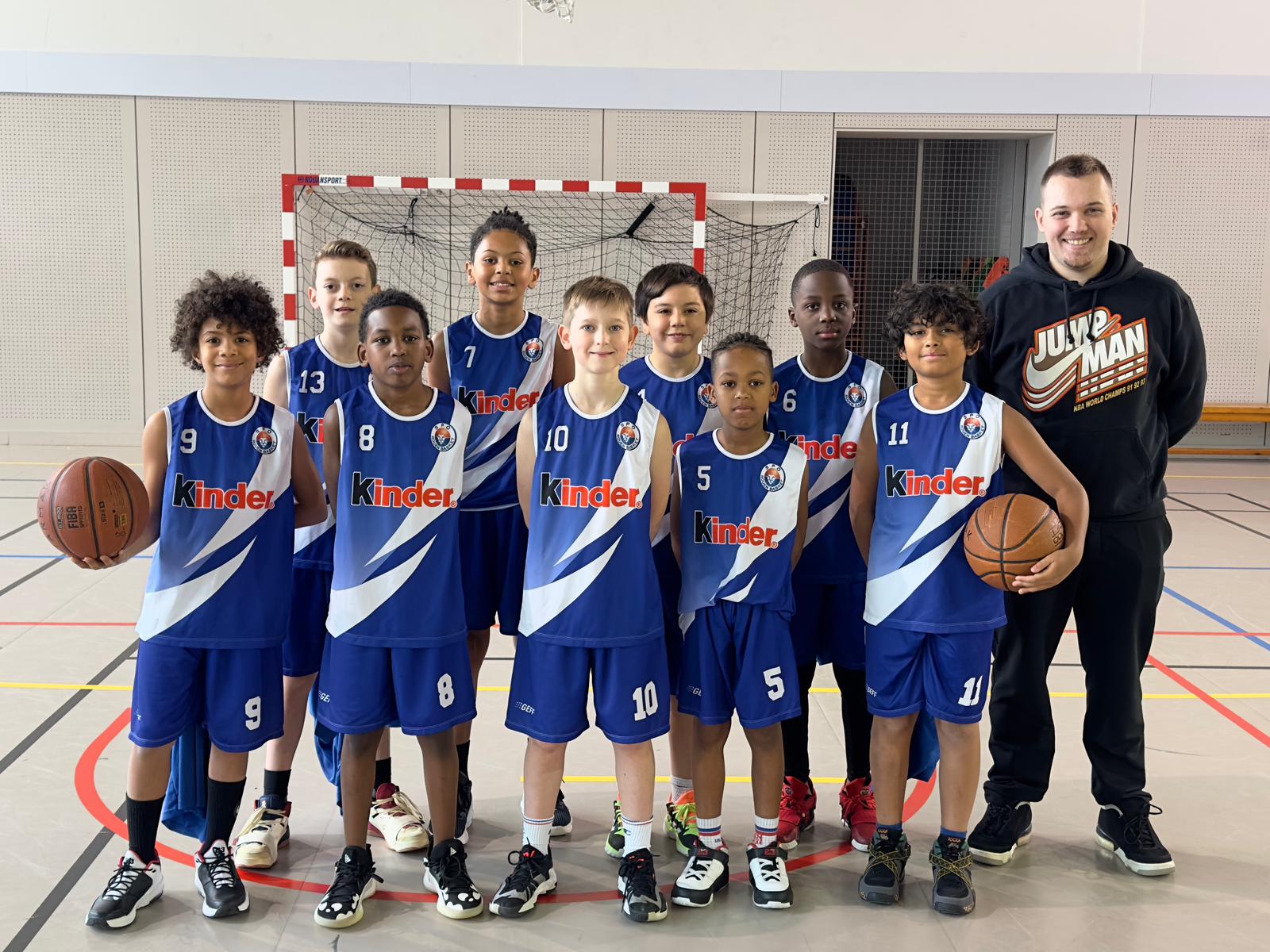 U11 M 1 SPO Rouen Basket Association