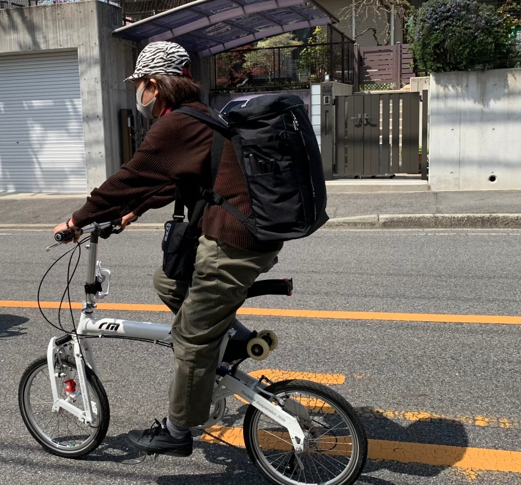 折り畳み自転車で、新幹線輪行してみた！輪行袋の使い方・持ち運びにはコツがあった！│スポチャリ女子、川沿いを行く！