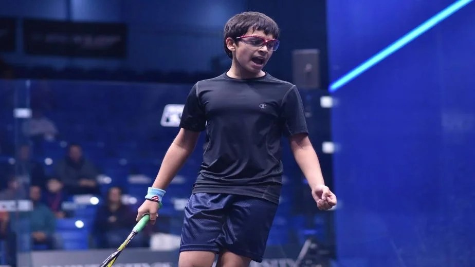 My dream is to win the British Junior Open Squash player Yuvraj