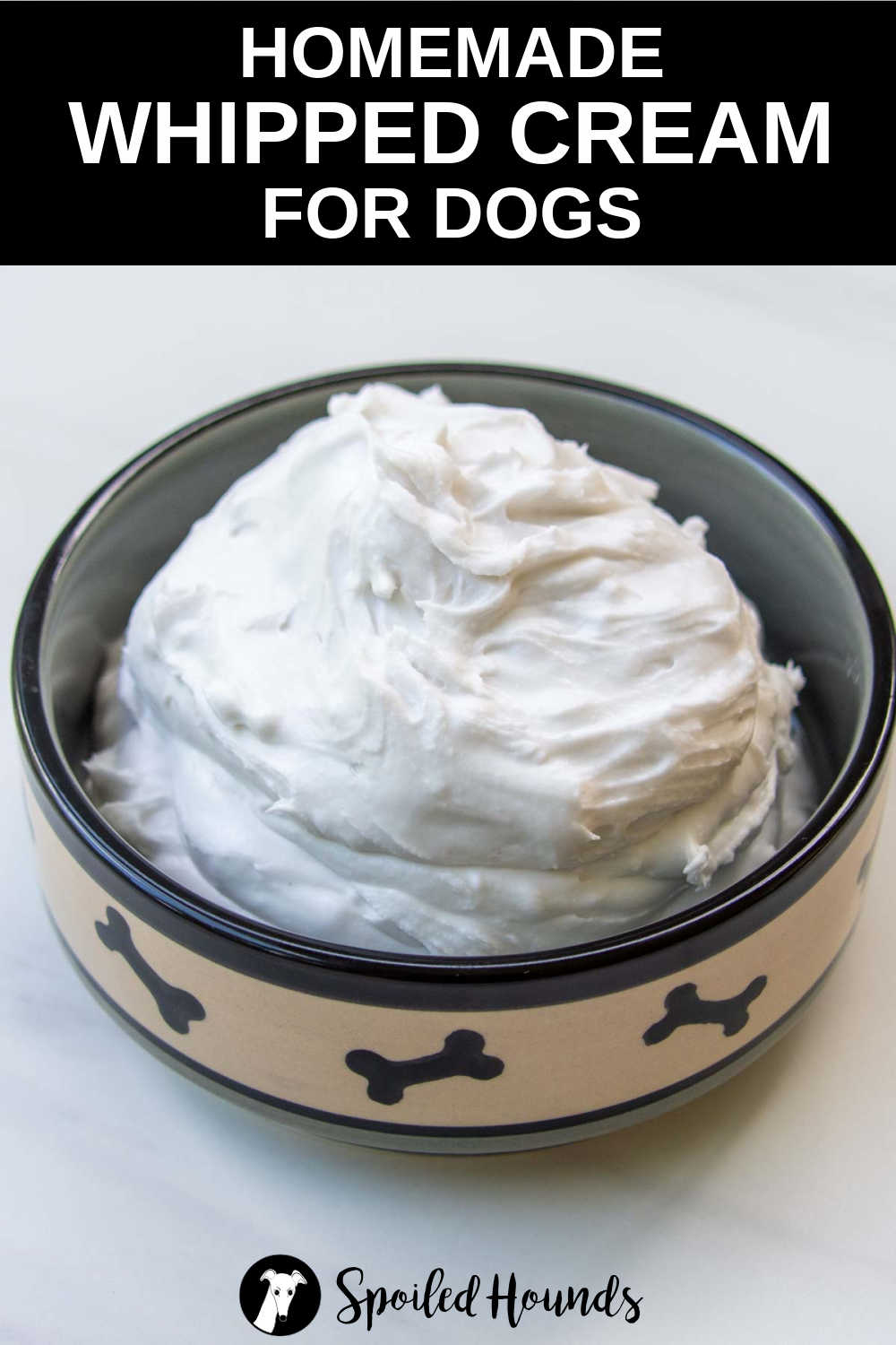 Whipped Cream for Dogs A DairyFree Treat Spoiled Hounds