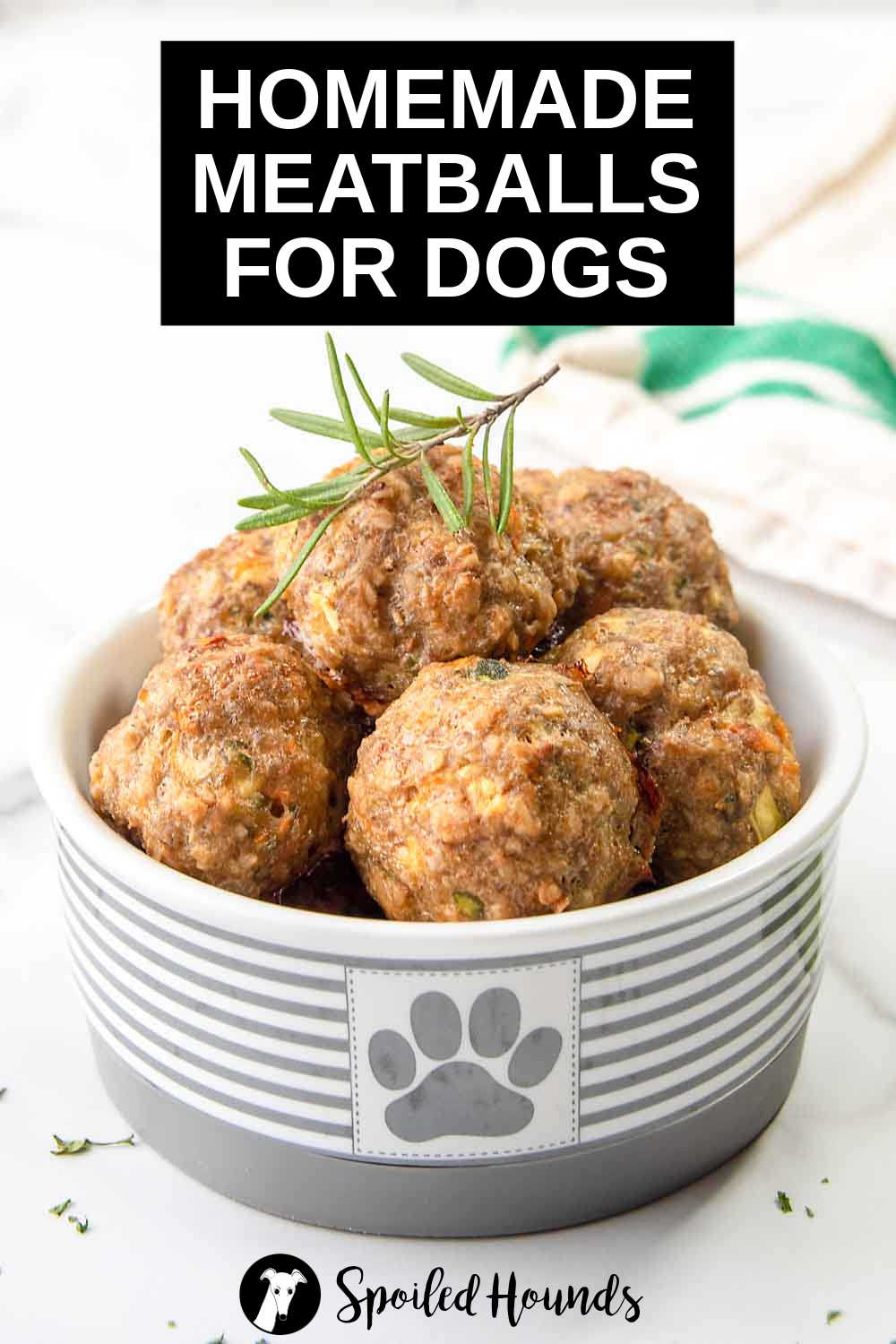 Best Homemade Meatballs For Dogs Recipe Spoiled Hounds