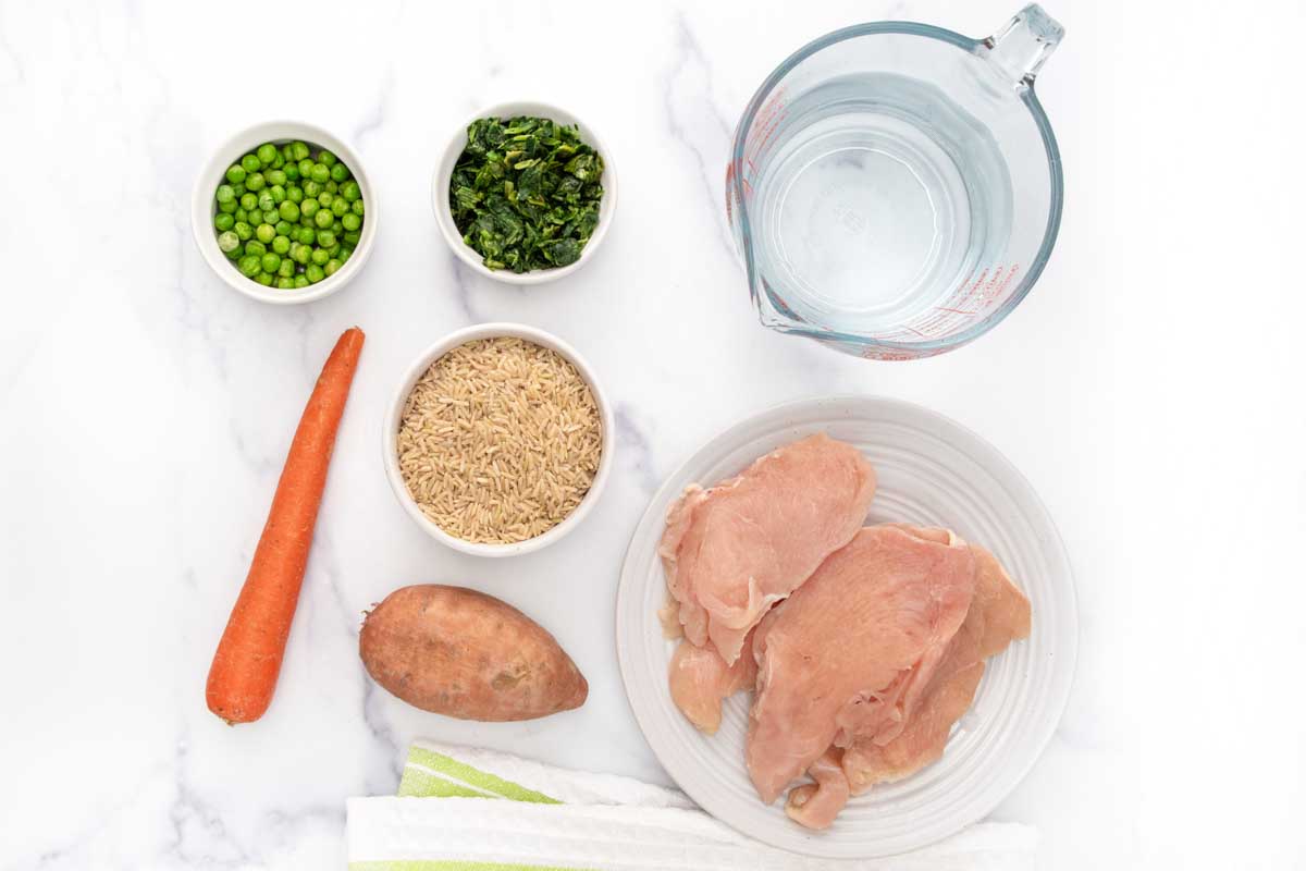 Instant Pot Chicken and Rice for Dogs Spoiled Hounds