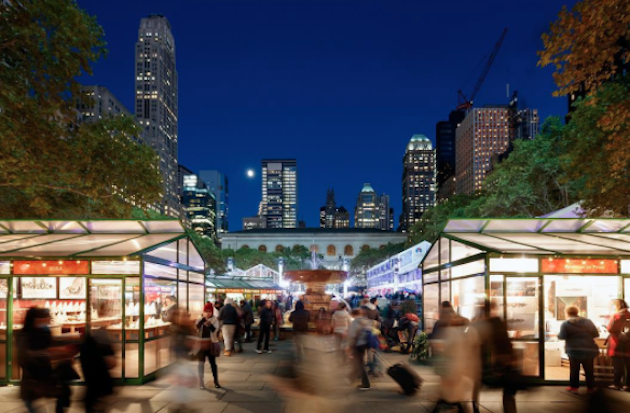 When Does Bryant Park Winter Village Open 2023