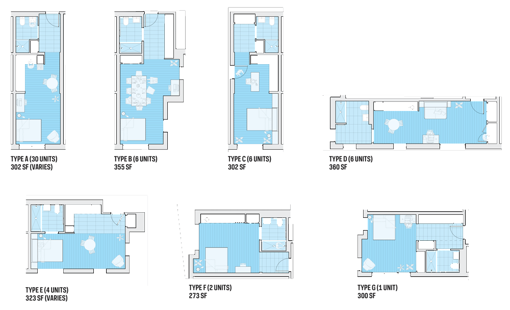 The Newest Photos of NYC's First MicroUnit Apartment Building Were