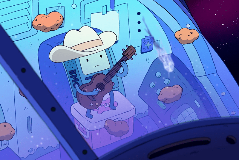 Primeros 4 minutos de Hora de Aventura Distant Lands BMO Adventure
