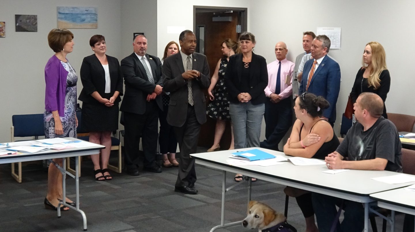 HUD Secretary Ben Carson Visits the Spokane Resource Center Spokane Workforce Council