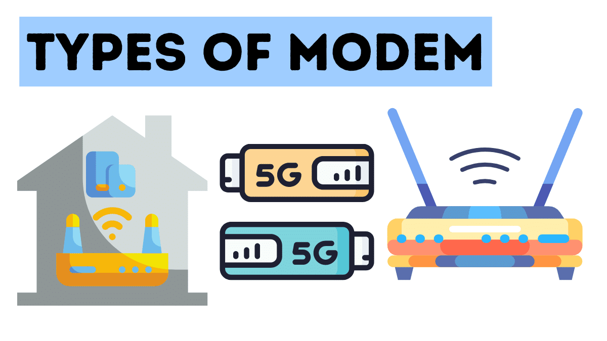 Types Of Modem How Many Types Of Modems In Computer Network ( August 2024)
