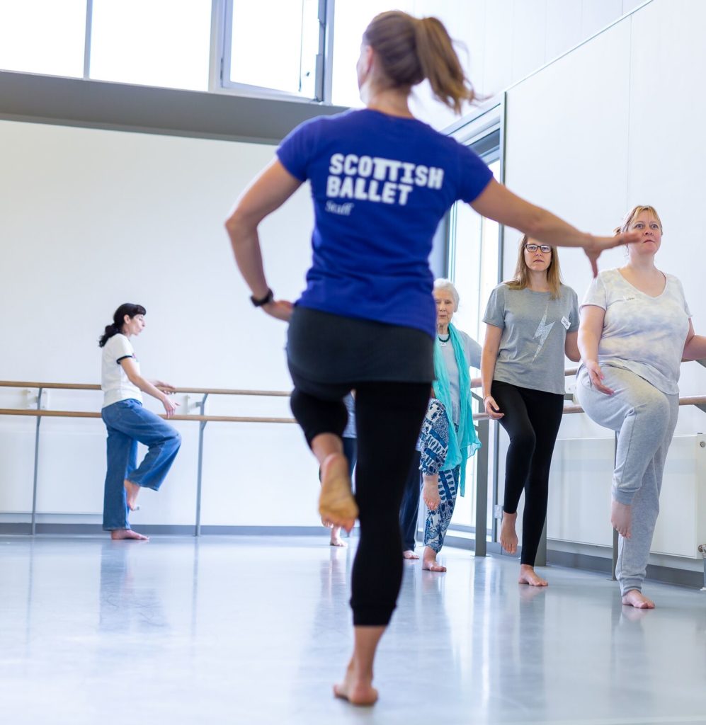 Scottish Ballet present digital dance health classes to Scottish Ballet present digital dance health classes to