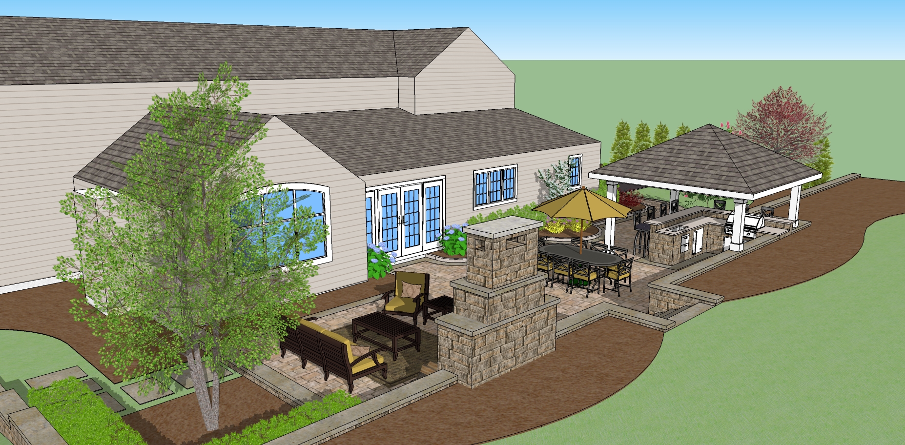 Residential Landscape Design Sponzilli Landscape Group