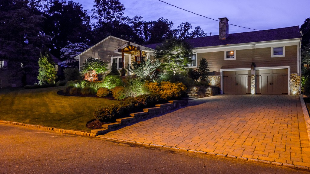 Front Yard Lighting Sponzilli Landscape Group