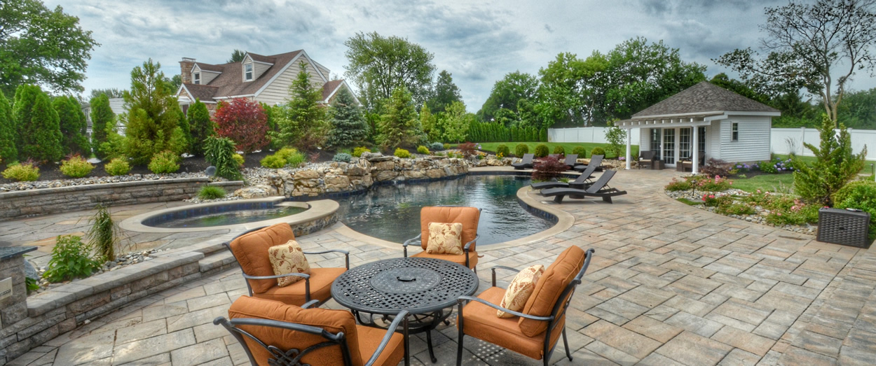 Residential Landscaping Project in Fairfield, NJ Sponzilli Landscape