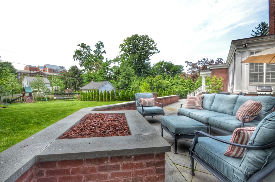 Expansive Raised Terrace, Glen Ridge, NJ Sponzilli Landscape Group