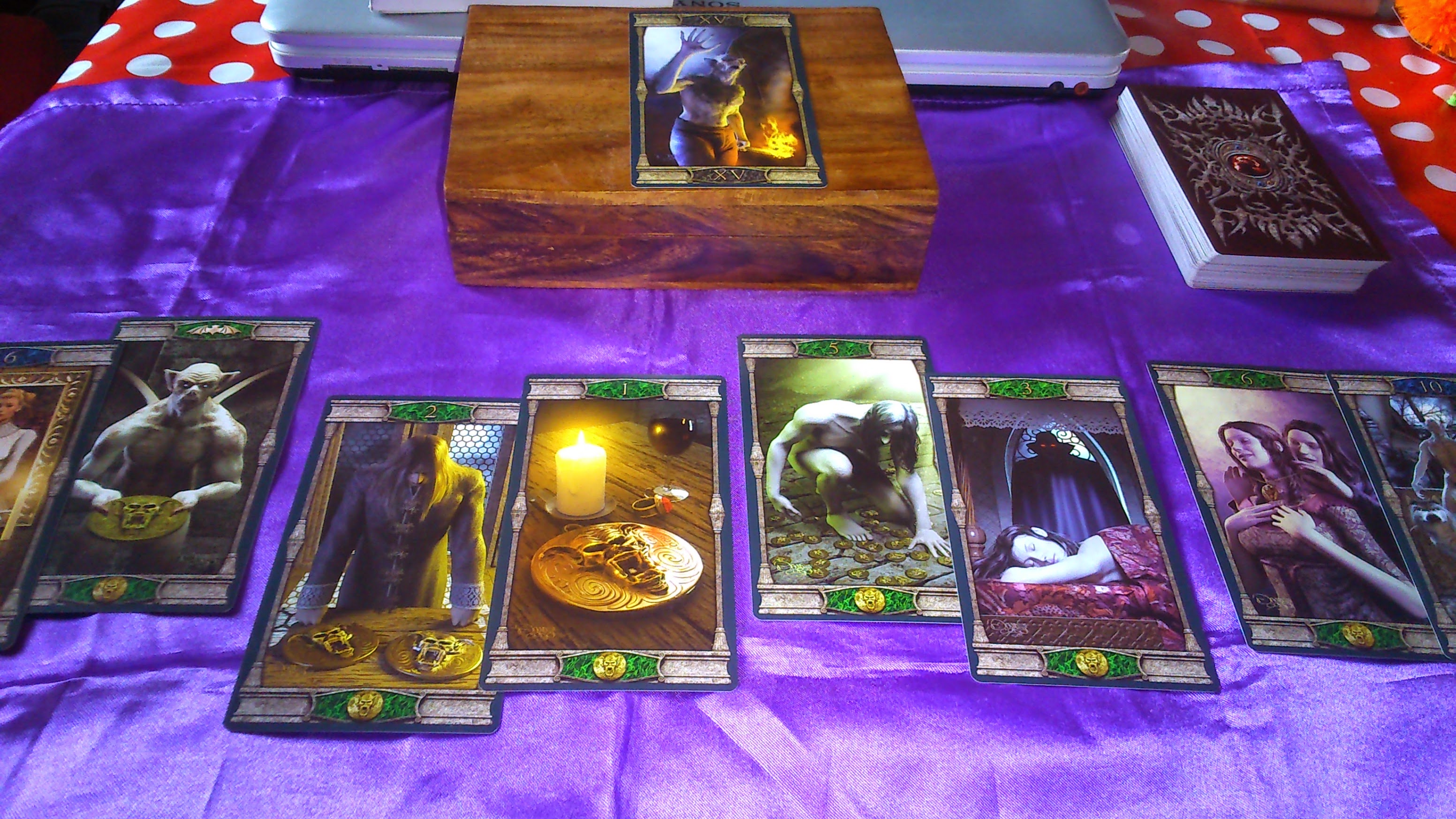 The Vampire Tarot and Me Embrace Your Shadows SpookyMrsGreen