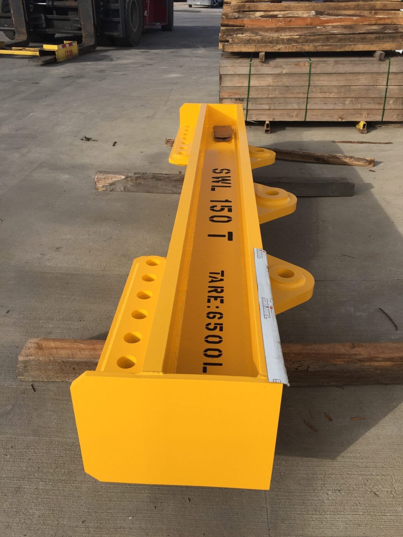 150 Ton Spreader Bar Spooltech Spooltech Engineering & Fabrication