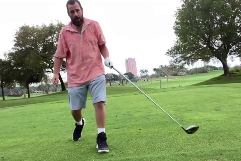 Adam Sandler Celebrates The 25th Anniversary Of Happy Gilmore