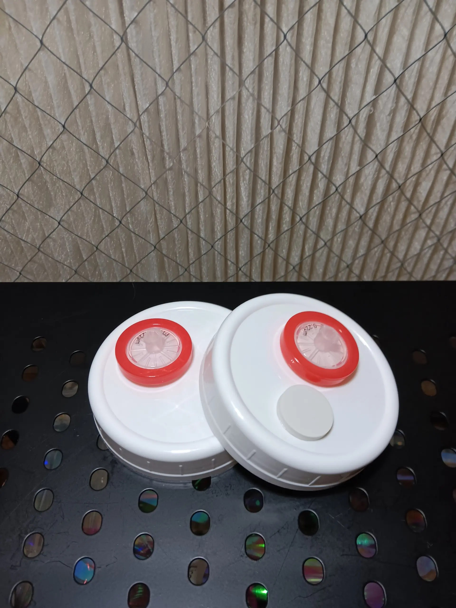Liquid Culture Modified Lids (2 pack) SporeSwaps
