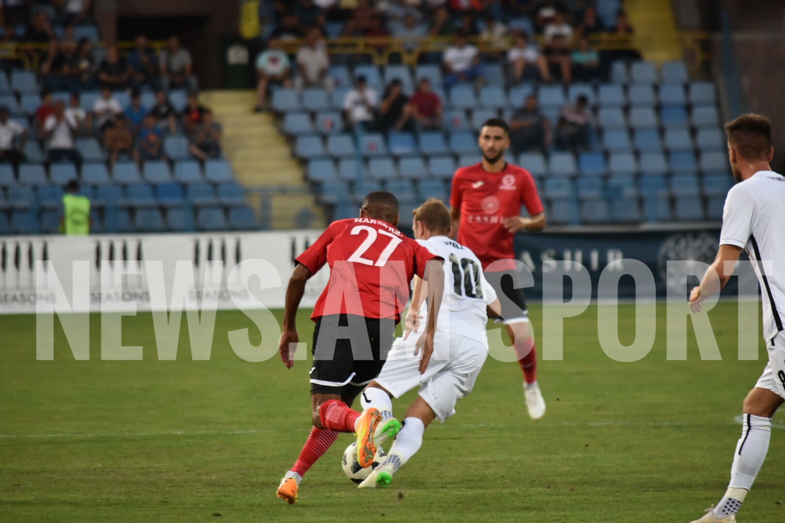 EL FC AraratArmenia beating Dudelange (first half, photos) NEWS.am