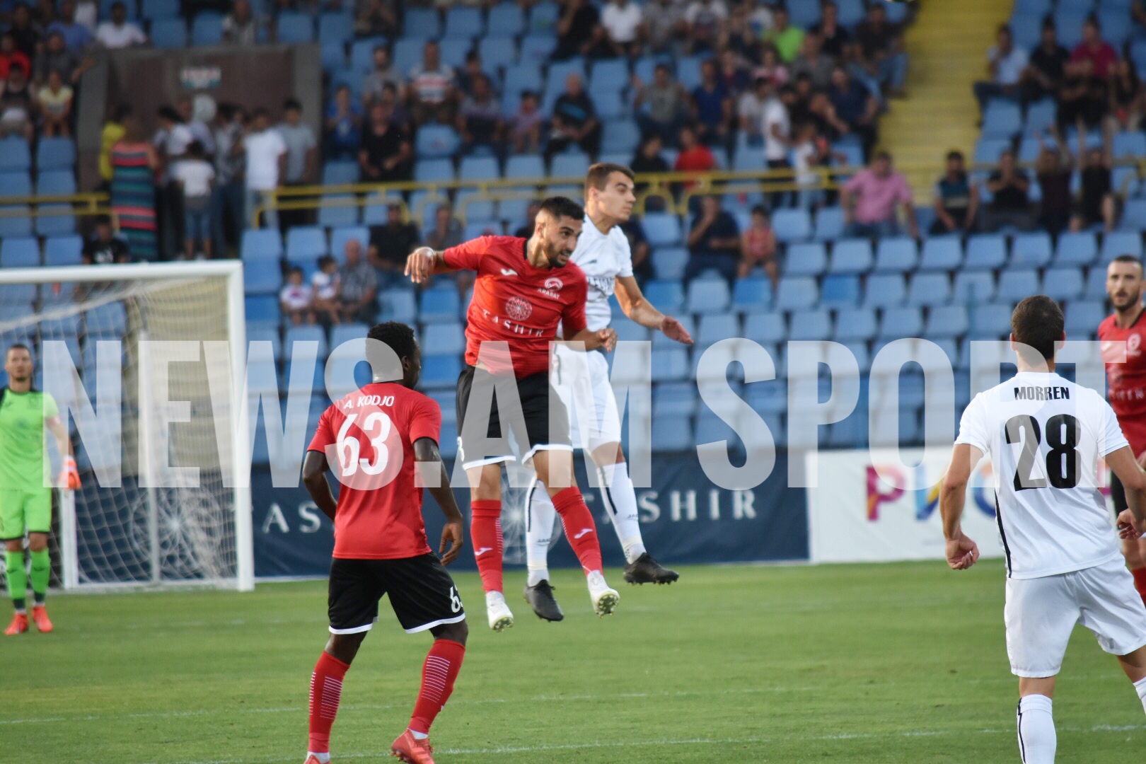 EL FC AraratArmenia beating Dudelange (first half, photos) NEWS.am