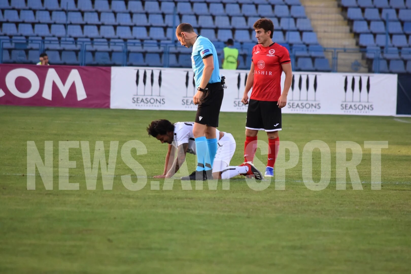 EL FC AraratArmenia beating Dudelange (first half, photos) NEWS.am