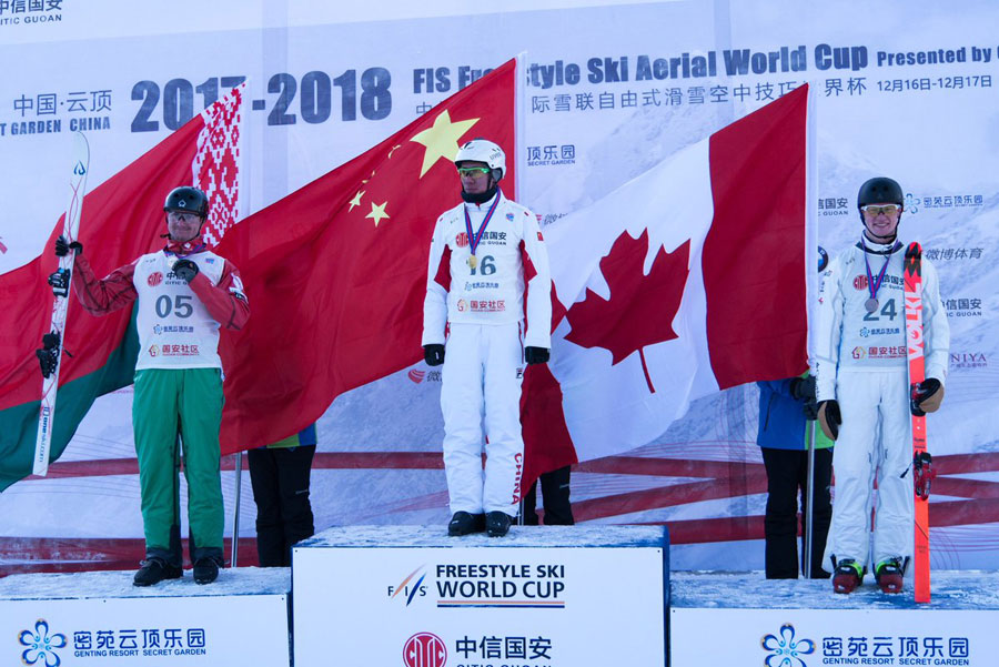 Lewis Irving médaillé de bronze en ouverture de saison