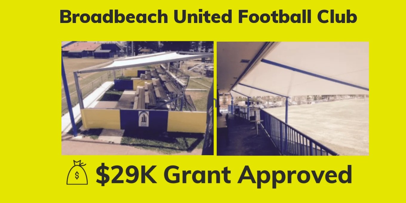 Broadbeach United Football Club Gets Sports Grant Sports Grants QLD
