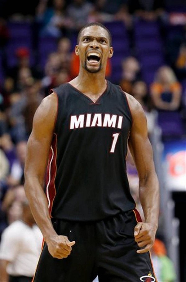 Miami Heat Chris Bosh Ends the Losing Streak