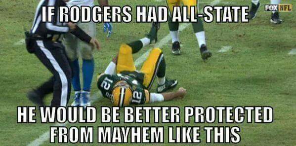 16 Best Memes of Aaron Rodgers & the Green Bay Packers Crushed by the