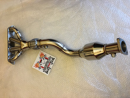 Stainless steel Exhaust manifold Sport Cat Mini Cooper S r50 r53