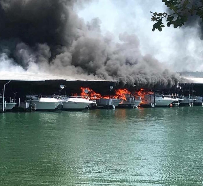 Huge Fire Destroys Part of Portman Marina Sporting Classics Daily