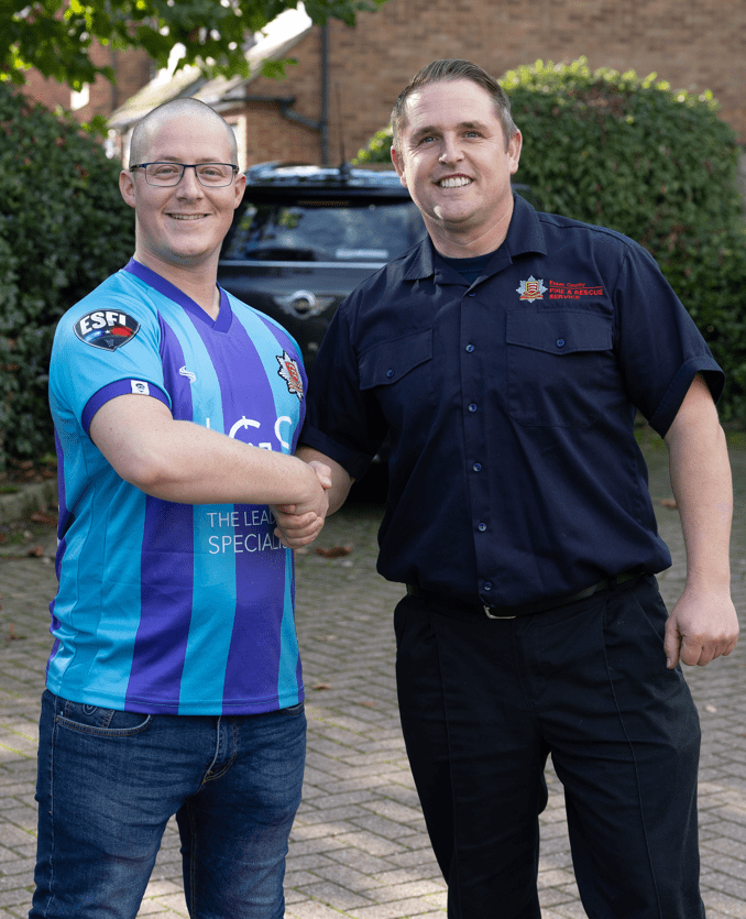 Essex Fire Service sponsored by The Lead Gen Specialists Sportingley