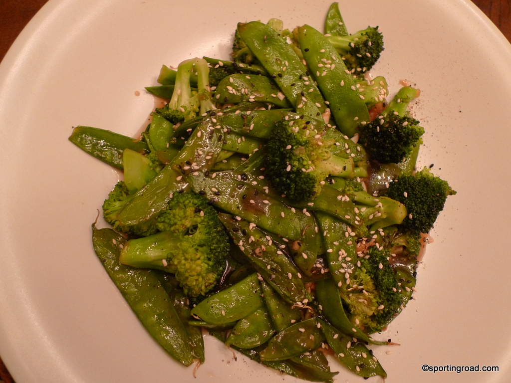 Green Beans with Sesame Sauce Sporting Road