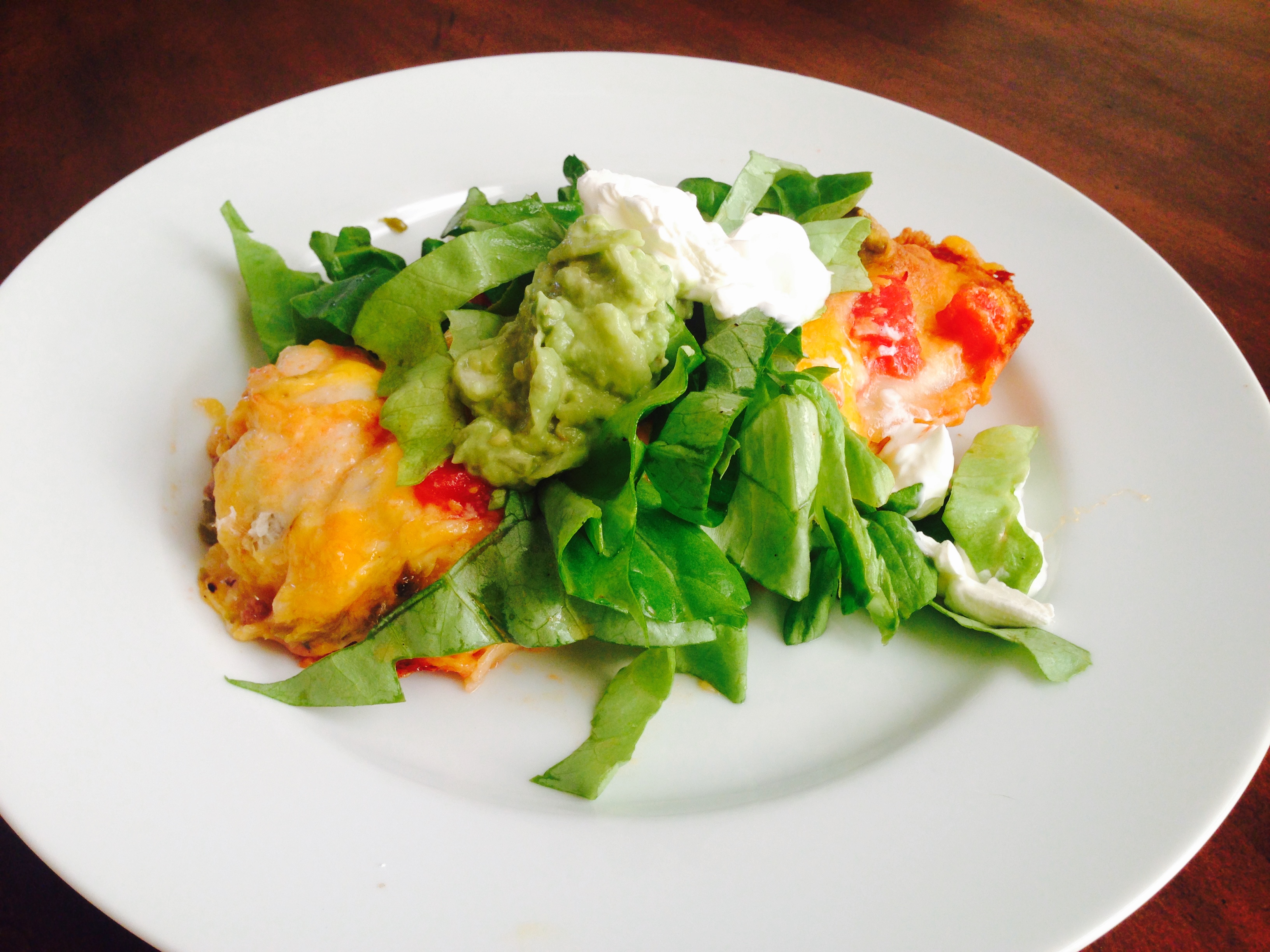 New Mexico Green Chile Enchiladas Sporting Road