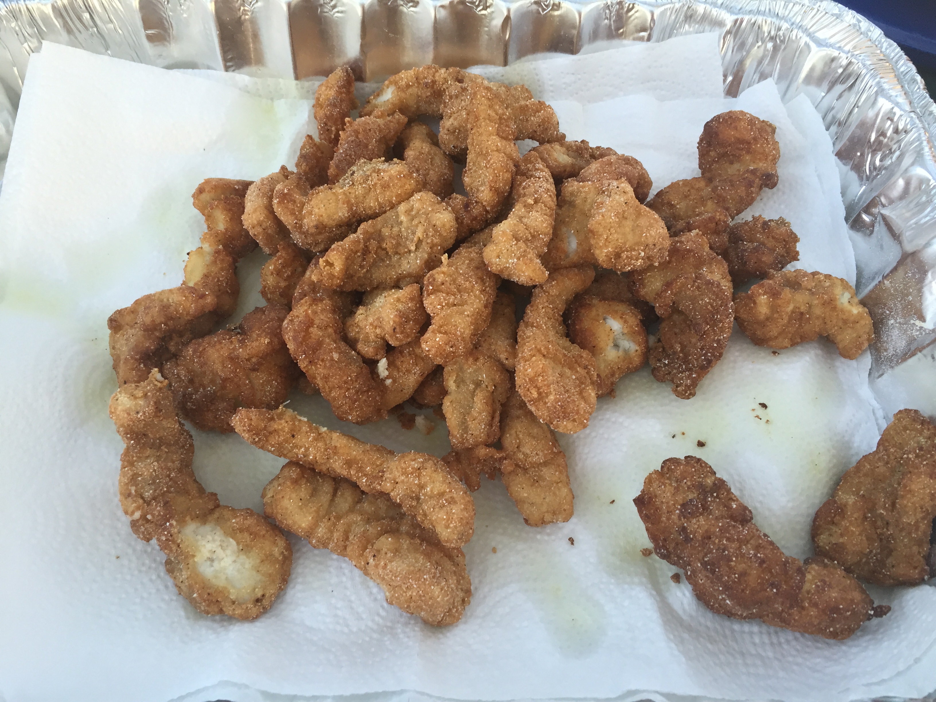 Deep Fried Catfish Strips Sporting Road