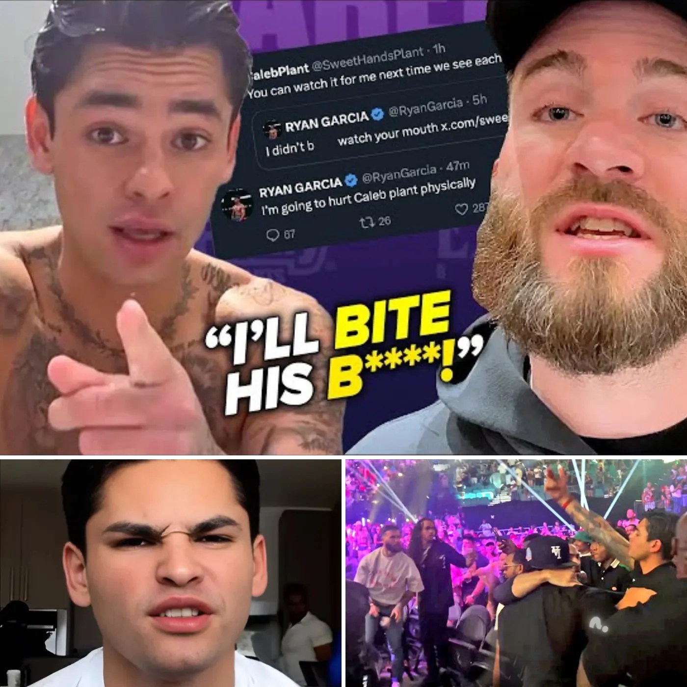 Shocking Truth Revealed Ryan Garcia To Face Caleb Plant In The Ring