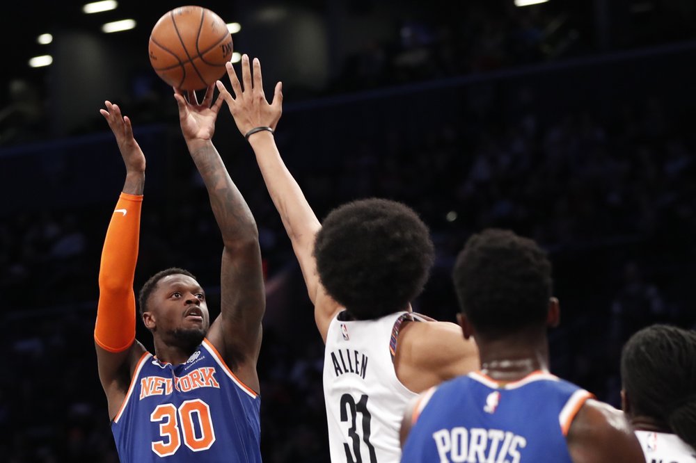 Knicks shut down Nets in blowout win Inquirer Sports