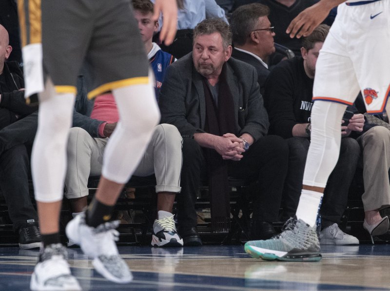 New York Knicks owner James Dolan has coronavirus Inquirer Sports