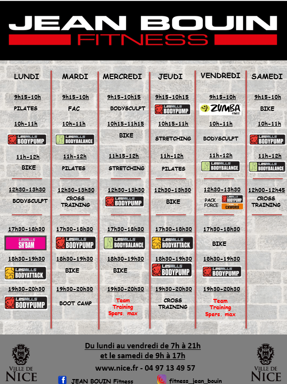 Les nouveautés au fitness Jean Bouin Le Portail des Sports