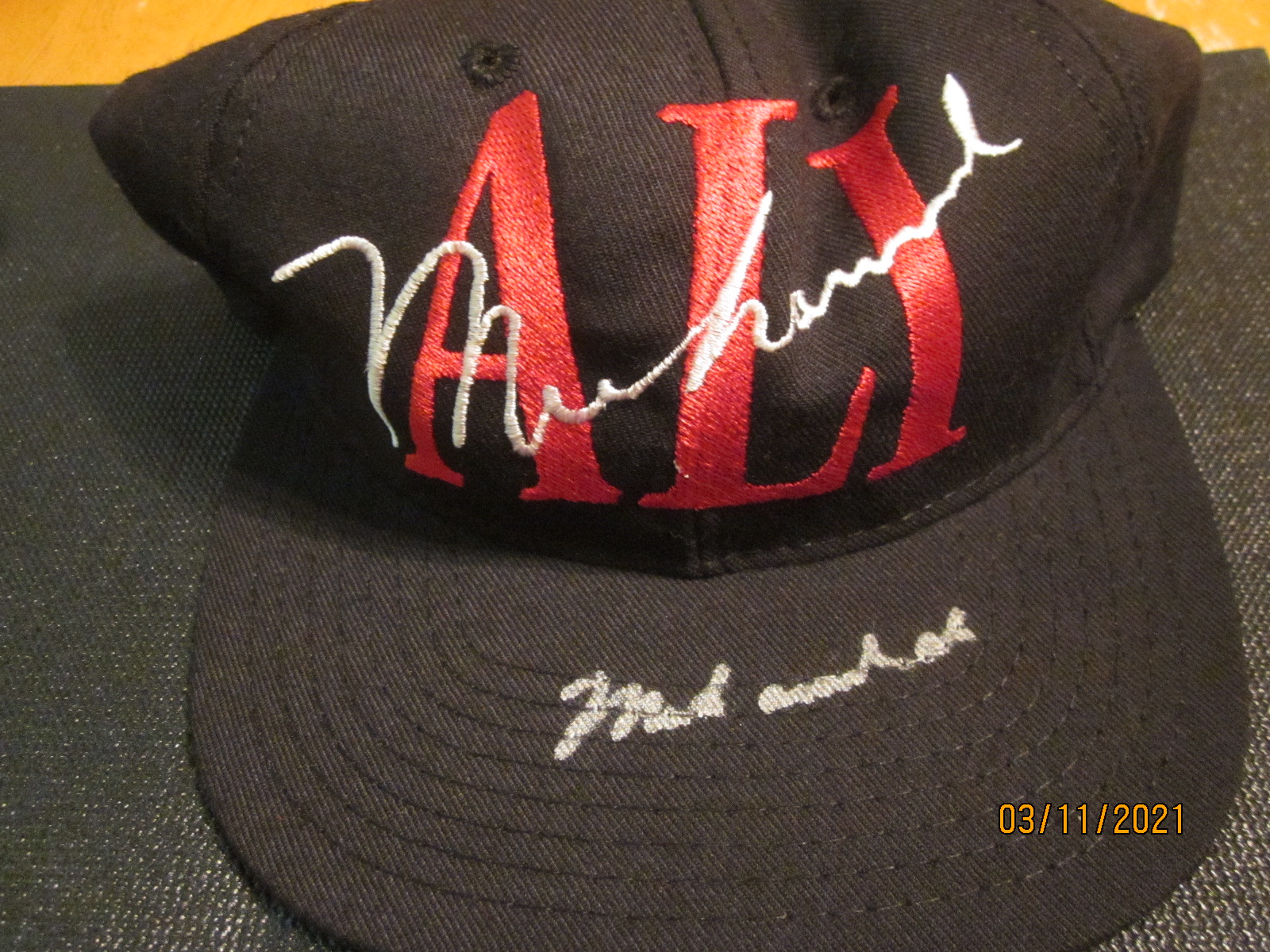 Muhammad Ali autographed Cap Sportscards Plus