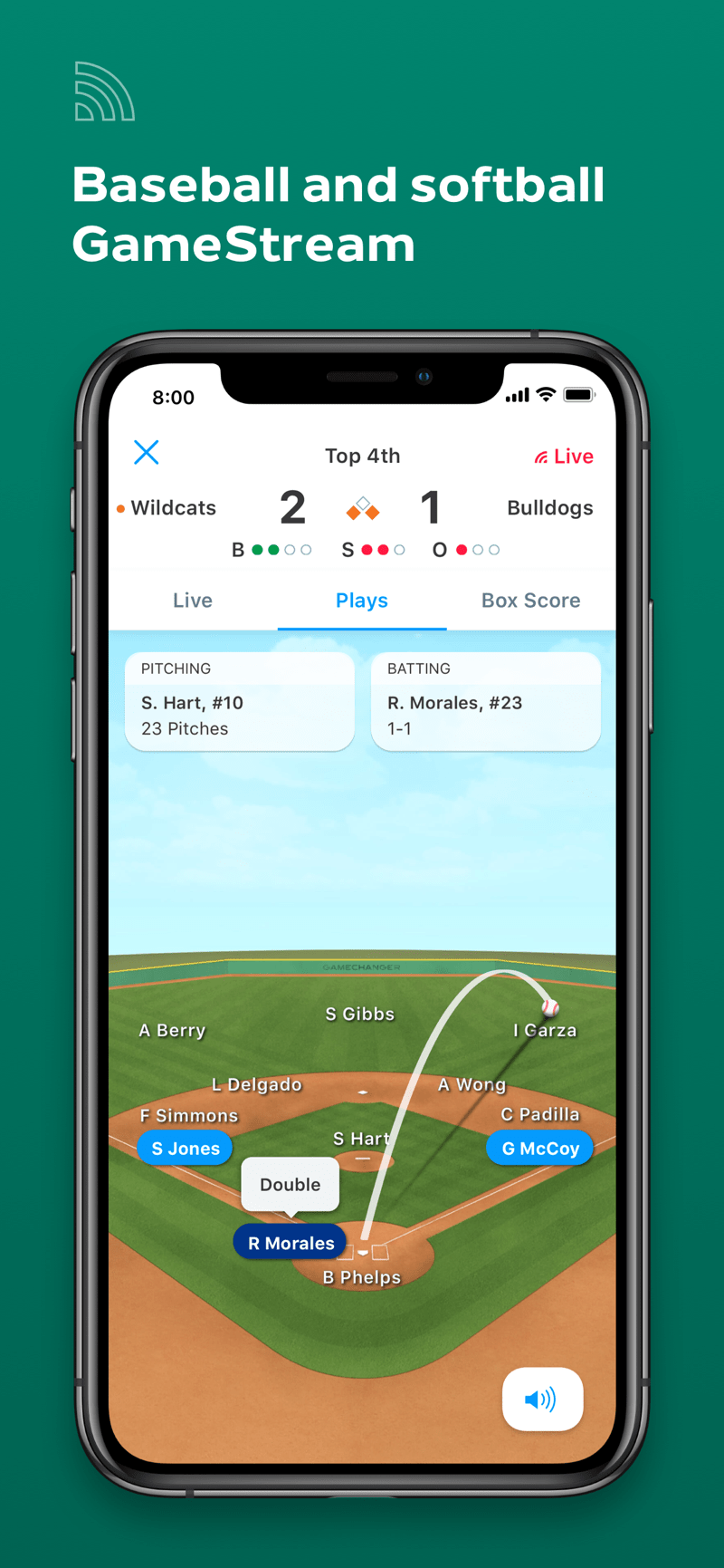 Spotlight GameChanger Team Manager Mobile App Sports Connect