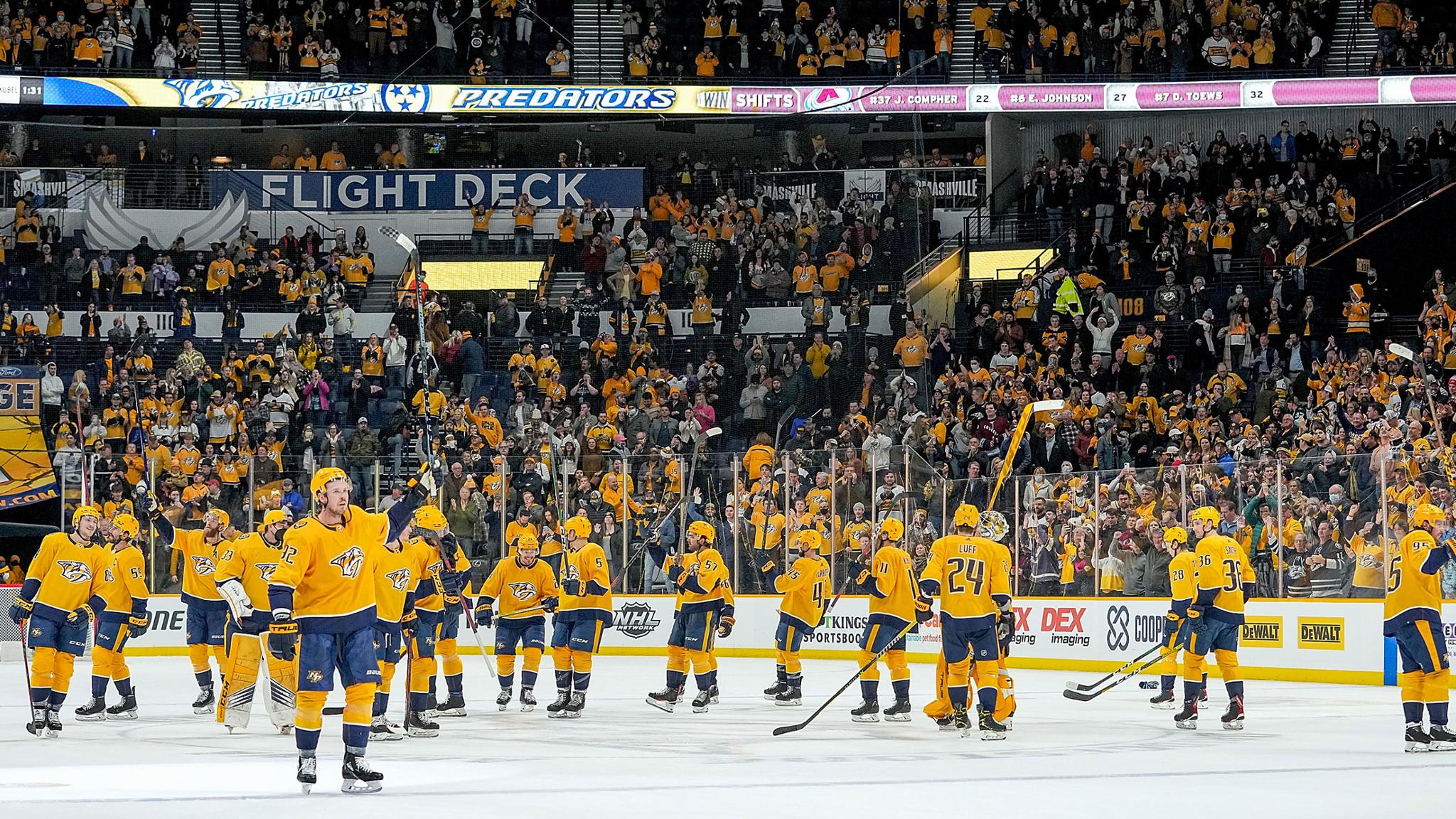 Predators, NHL Announce Rescheduling Of Postponed Games The Sports